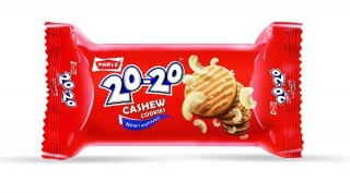 Parle 20-20 Cashew Butter Cookies(36g, Pack of 12)