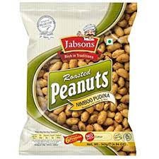 Jabsons Roasted Peanuts Nimboo Pudina(140g)
