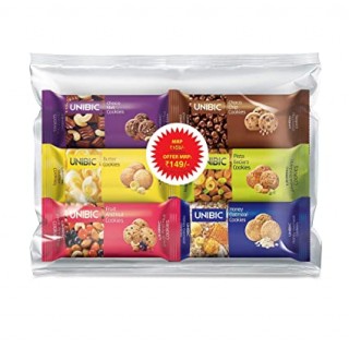 Unibic Assorted Cookies(75g, Pack of 6)