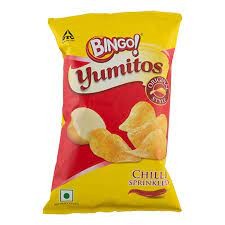 Bingo Yumitos Original Style Chilli Sprinkled Potato Chips(130g)