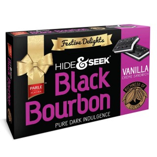 Parle Hide & Seek Black Bourbon Vanilla (300g)