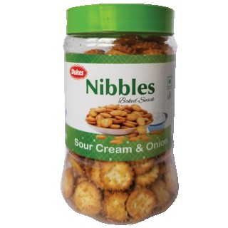 Dukes Nibbles Sour Cream Onion Crackers(150g)
