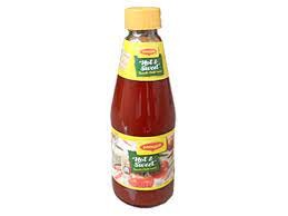 MAGGI HOT & SWEET Tomato Chilli Sauce Glass Bottle 500g