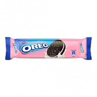 Cadbury Oreo Strawberry Cream Biscuits (120g)