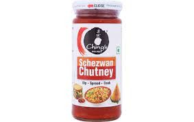 Chings Schezwan Chutney Glass Bottle 250g