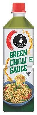 Chings Green Chilli Sauce Plastic Bottle 680g