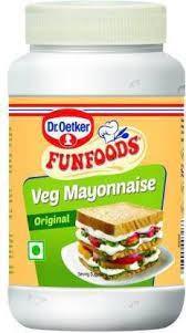 Fun Foods Veg Mayonnaise Plastic Bottle 250g