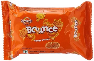  Sunfeast Bounce Tangy Orange Cream Biscuits