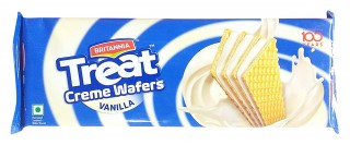 Britannia Treat Vanilla Cream Wafers(75g)