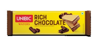 Unibic Rich Chocolate Wafer Biscuits (30g, Pack of 12)