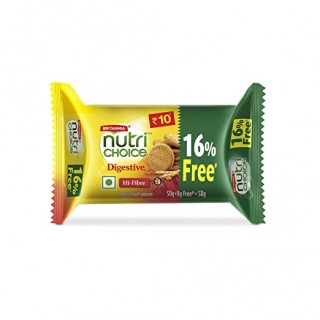 Britannia Nutrichoice Digestive (58g, Pack of 6)