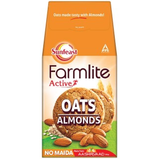 Sunfeast Farmlite Whole Wheat Almond Oat Digestives(150g)