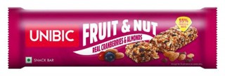 Unibic Fruit & Nut Bar Real Cranberries & Almonds(30g)