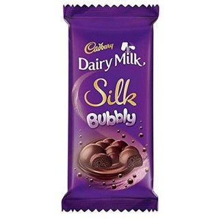 Cadbury Dairy Milk Silk Bubbly Chocolate Bar (50g)
