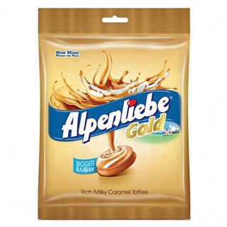 Alpenliebe Gold Caramel Toffee Pouch (400g)