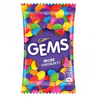 Cadbury Gems Chocolate (8.9g, Pack of 84)