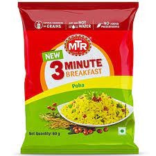 MTR 3 Minute Poha Breakfast Mix (60gm)