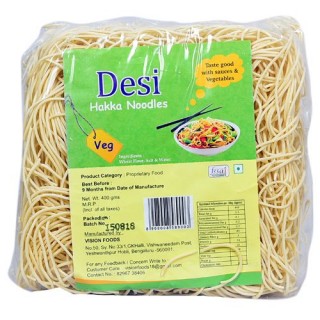 Desi Veg Hakka Noodles (800g)