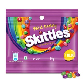 Skittles Wildberry Pouch (9g, Pack of 20)