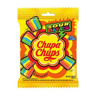 Chupa Chups Sour Bites Candy Pouch (61.6g)
