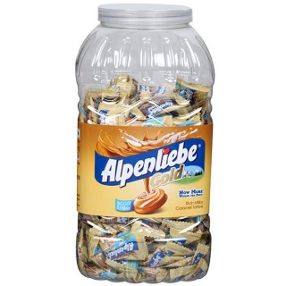 Alpenliebe Gold Milky Caramel Toffee Plastic Jar(4g x 200)