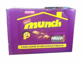 Nestle Munch Chocolate (10.1g, Pack of 24)