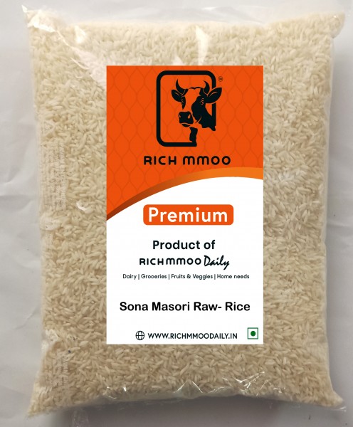 Sona Masuri Raw Rice (1 Kg)