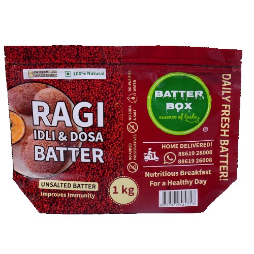 Ragi - Idli & Dosa Batter (1 Kg)
